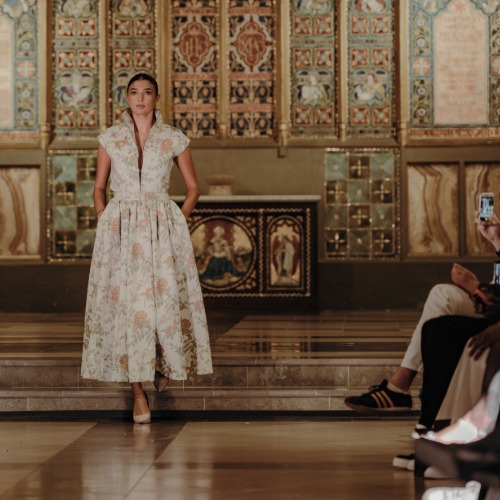 The Audrey Skirt - Cedar Rose