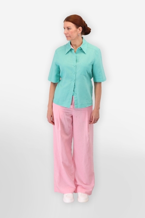 LIGHTWEIGHT TROUSERS TAFFY PINK