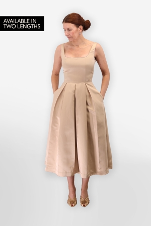 DOROTHY DRESS - CHAMPAGNE