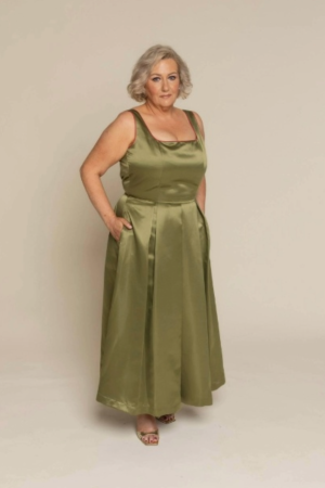 DOROTHY DRESS SHAMROCK GREEN