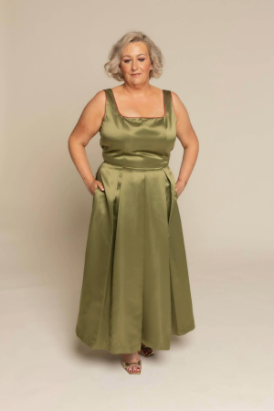 DOROTHY DRESS SHAMROCK GREEN