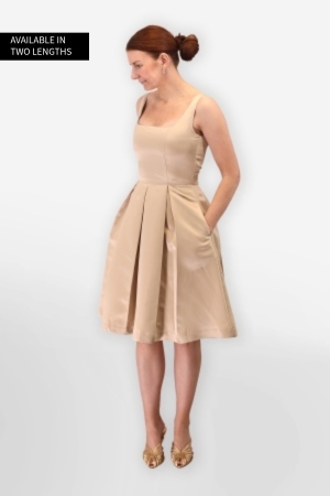 DOROTHY DRESS CHAMPAGNE 