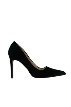 SILK VELVET COURT SHOE