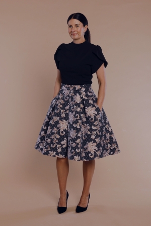 CLASSIC AUDREY FLORAL DAMASK