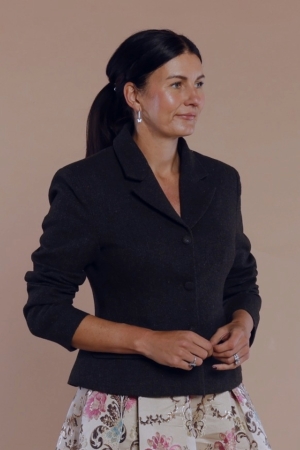 TWEED TAILORED JACKET