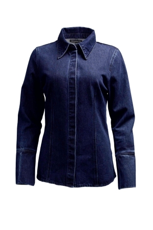 DENIM LONG SLEEVE SHIRT