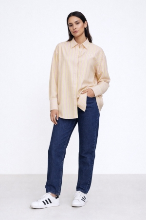 POWER COLLAR COTTON SHIRT