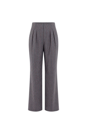 TWEED TROUSERS - NAVY