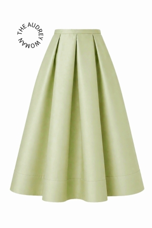 MIDI AUDREY SKIRT SAGE