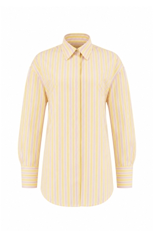 POWER COLLAR COTTON SHIRT