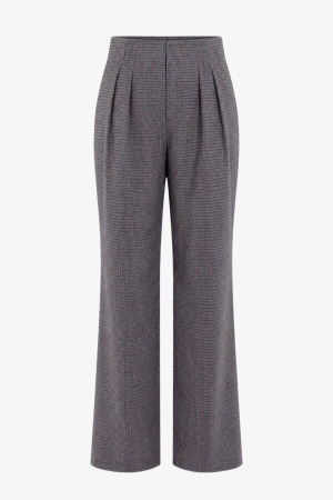 Tweed Trousers - Navy - Cedar Rose