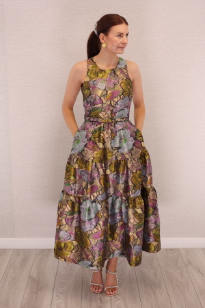 RIVIERA DRESS IRIS