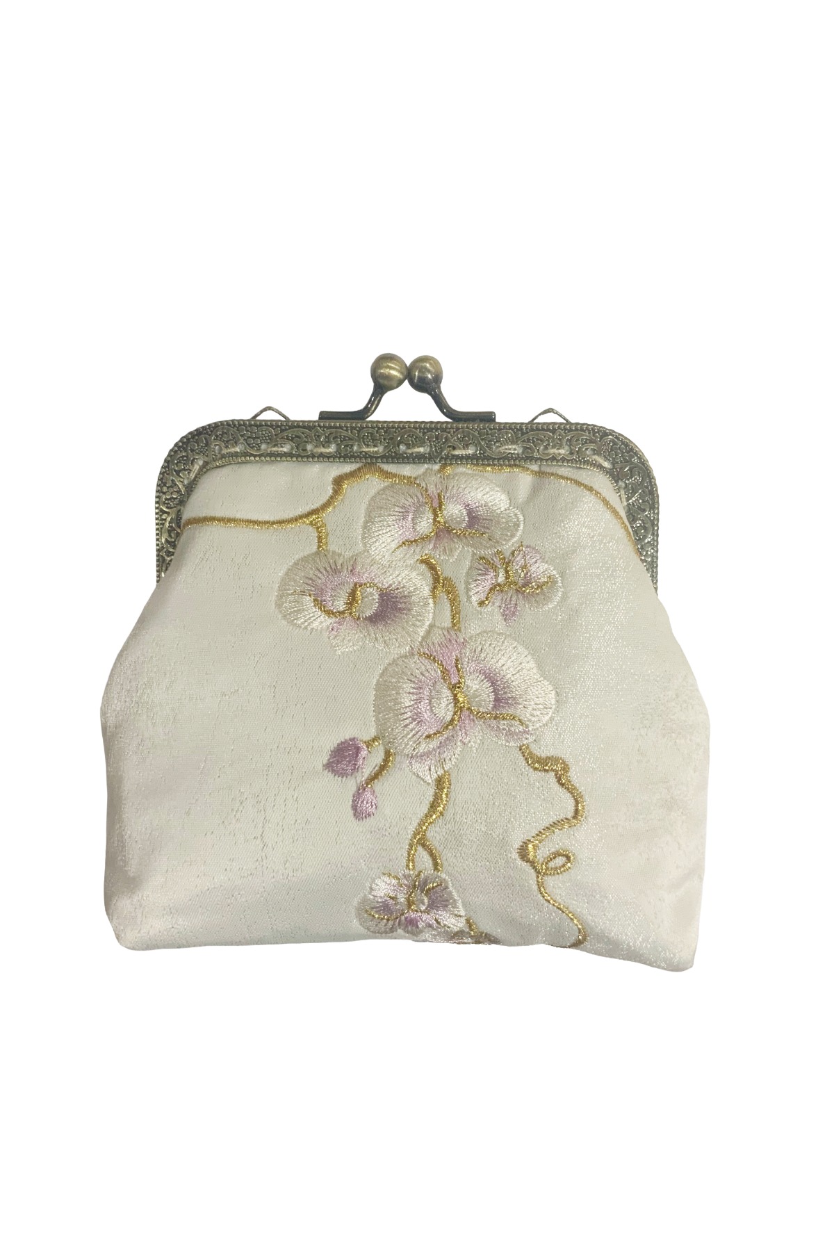 Velvet Clasp Coin Purse Orchid - Cedar Rose