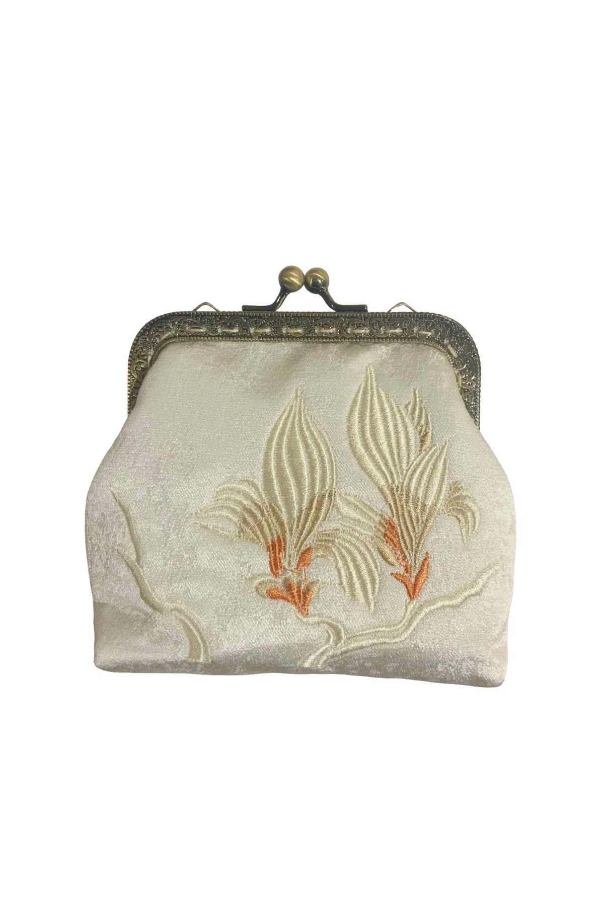 Velvet Clasp Coin Purse Spruce - Cedar Rose