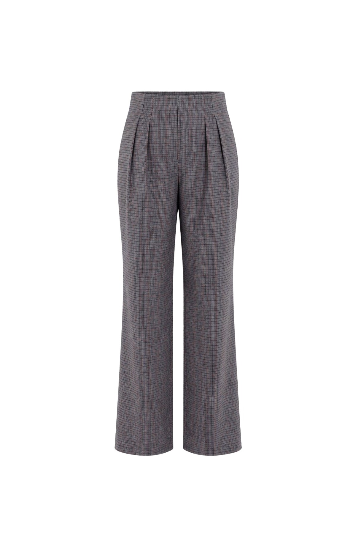 TWEED TROUSERS - NAVY