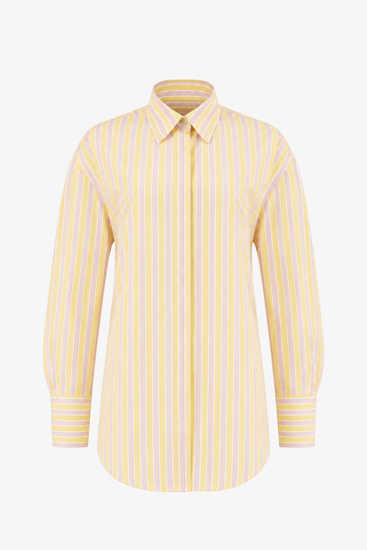 POWER COLLAR COTTON SHIRT