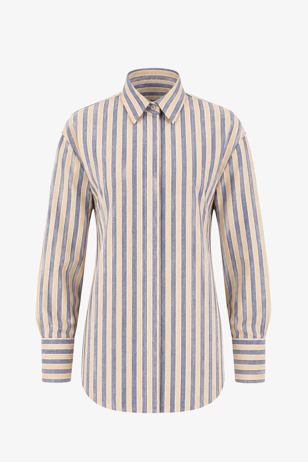 POWER COLLAR COTTON SHIRT 