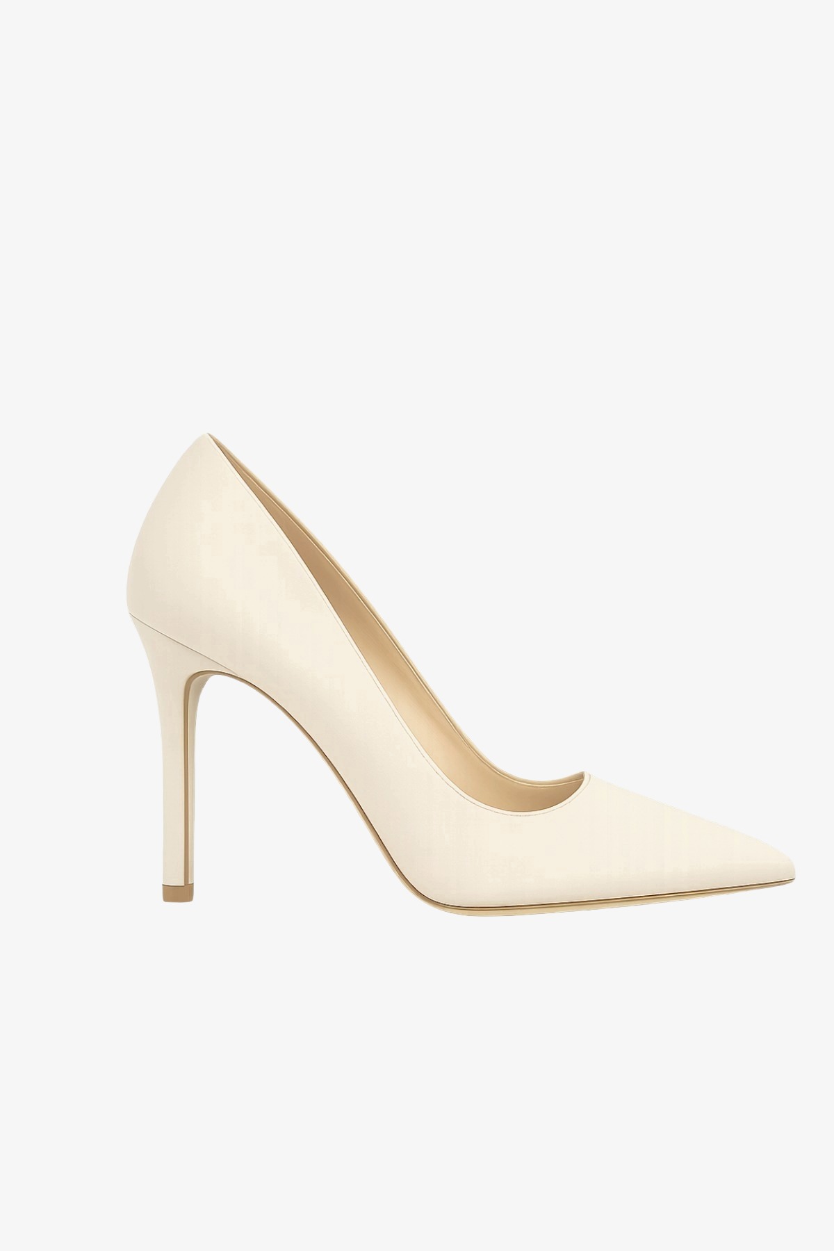 SUEDE COURT SHOE IVORY