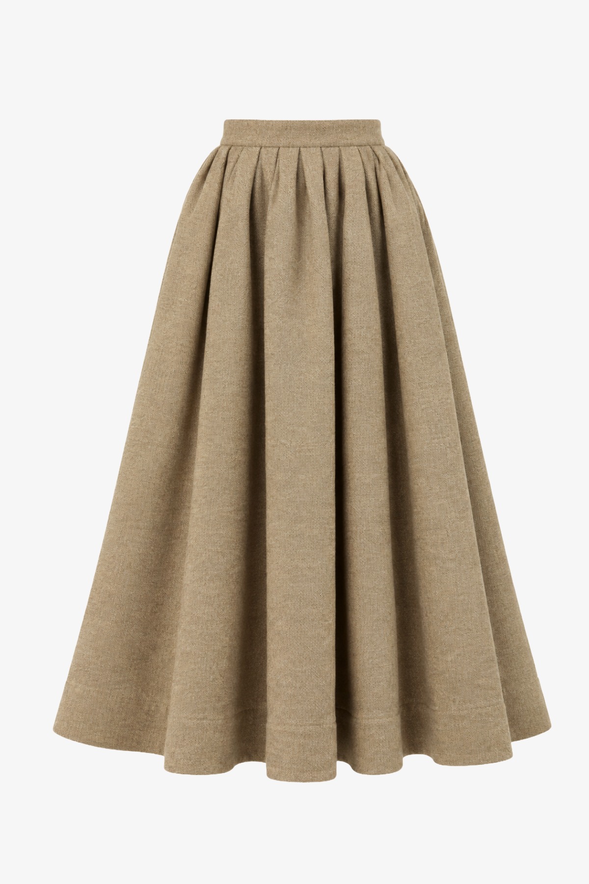 Audrey Pure Wool Full Skirt