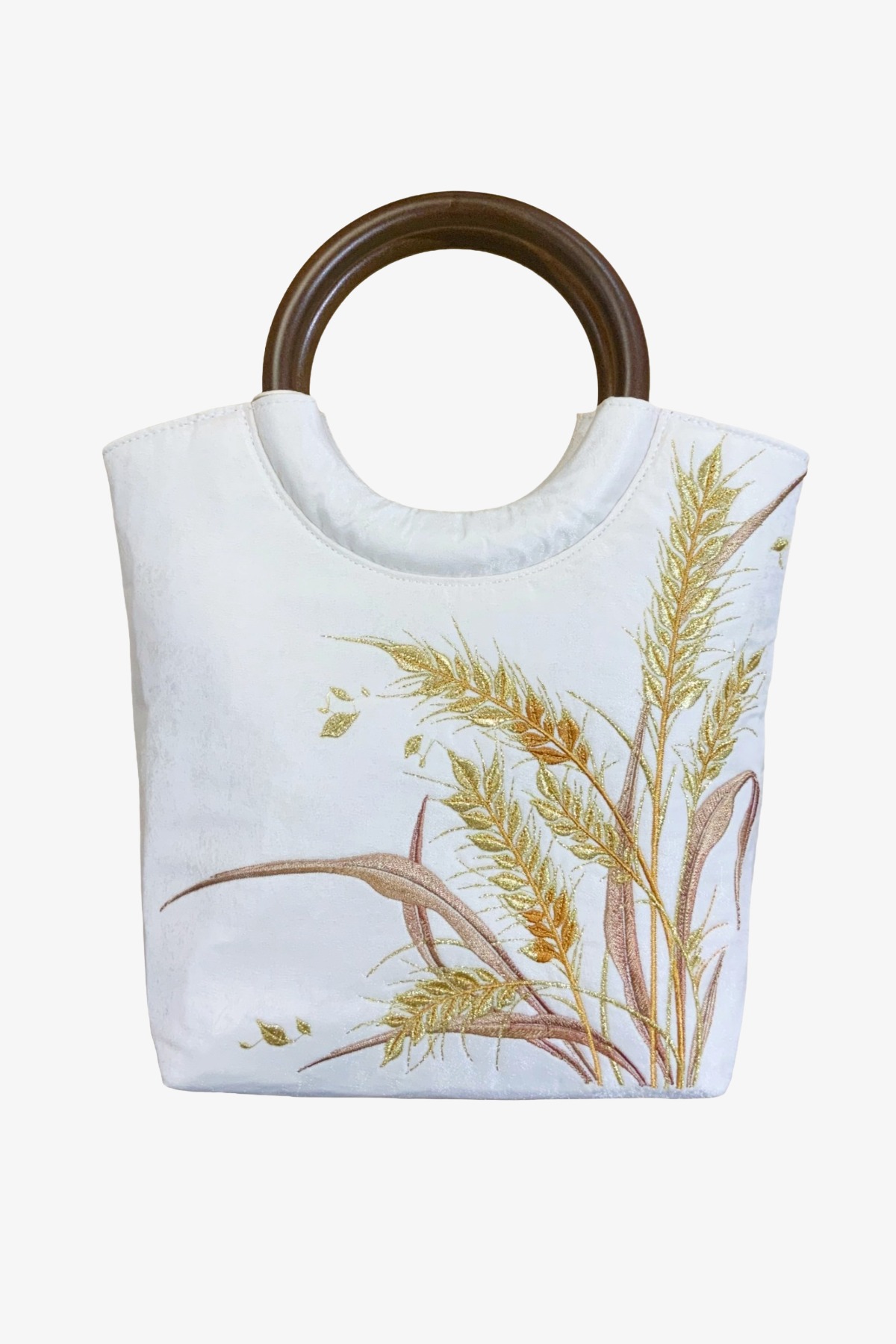 EMBROIDERED MINI BAG HERITAGE IVORY