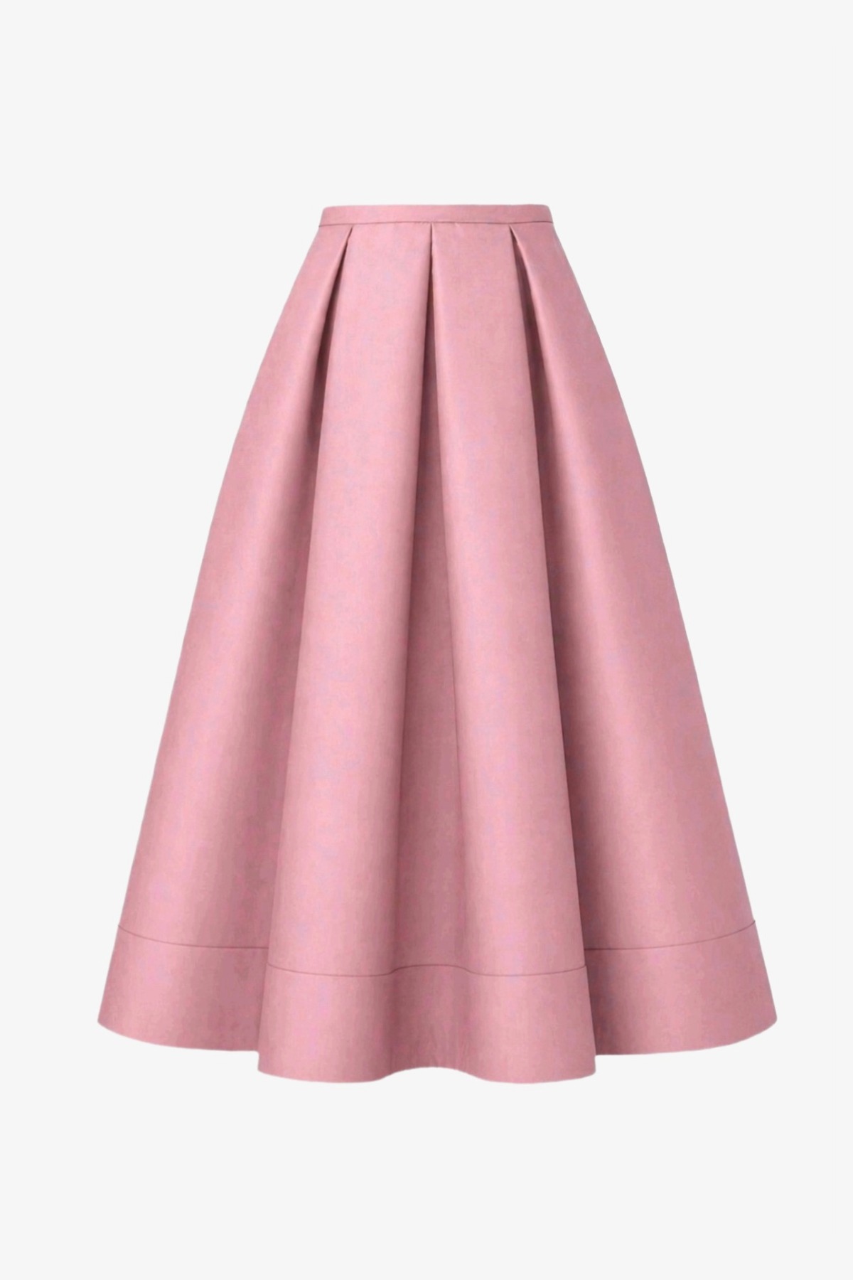 Midi Audrey Skirt Blush - Cedar Rose
