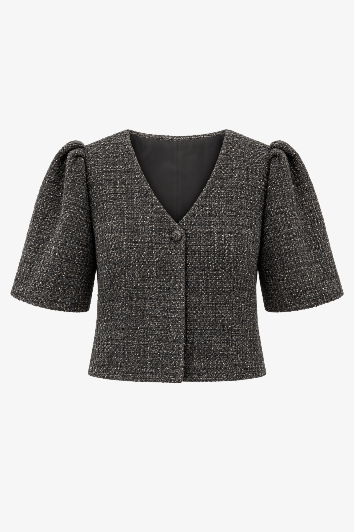 Audrey Bouclé Cropped Jacket