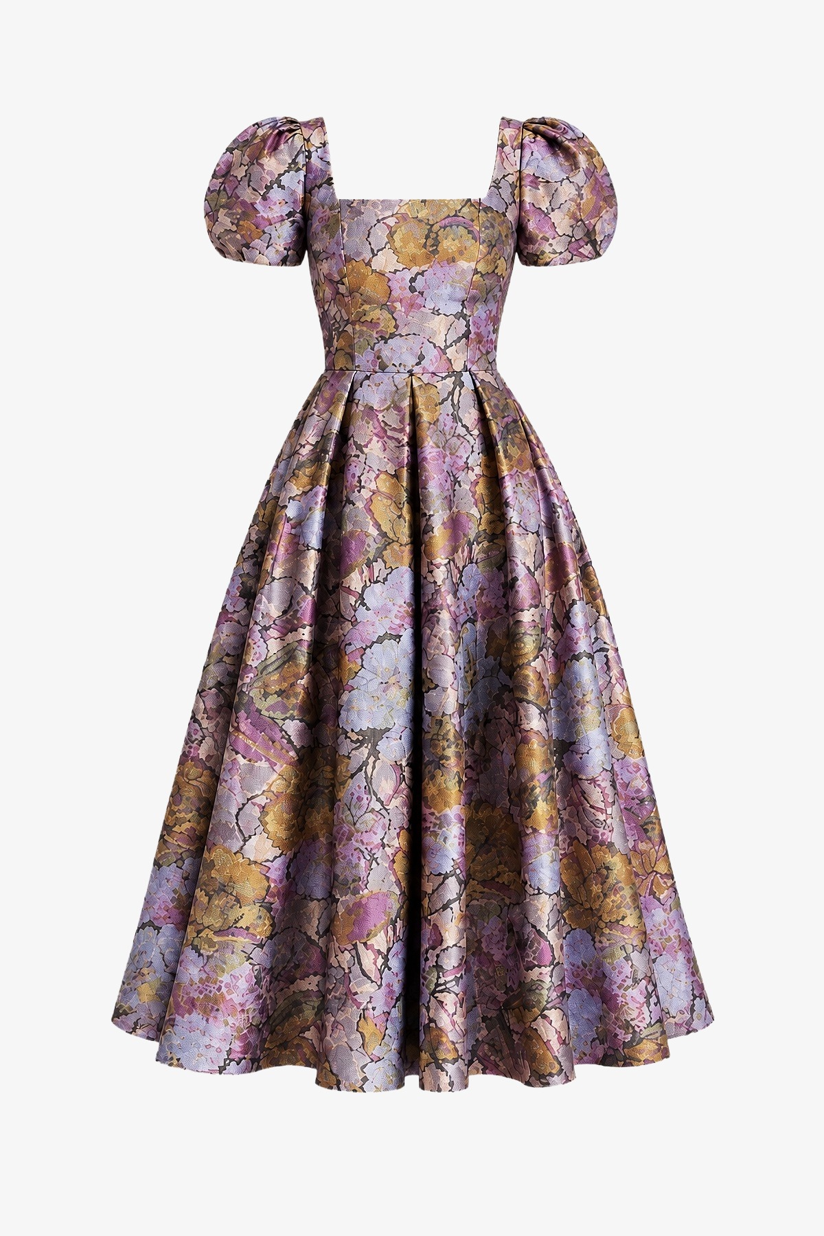 Audrey Dress - Mini Sleeve - Iris - Cedar Rose