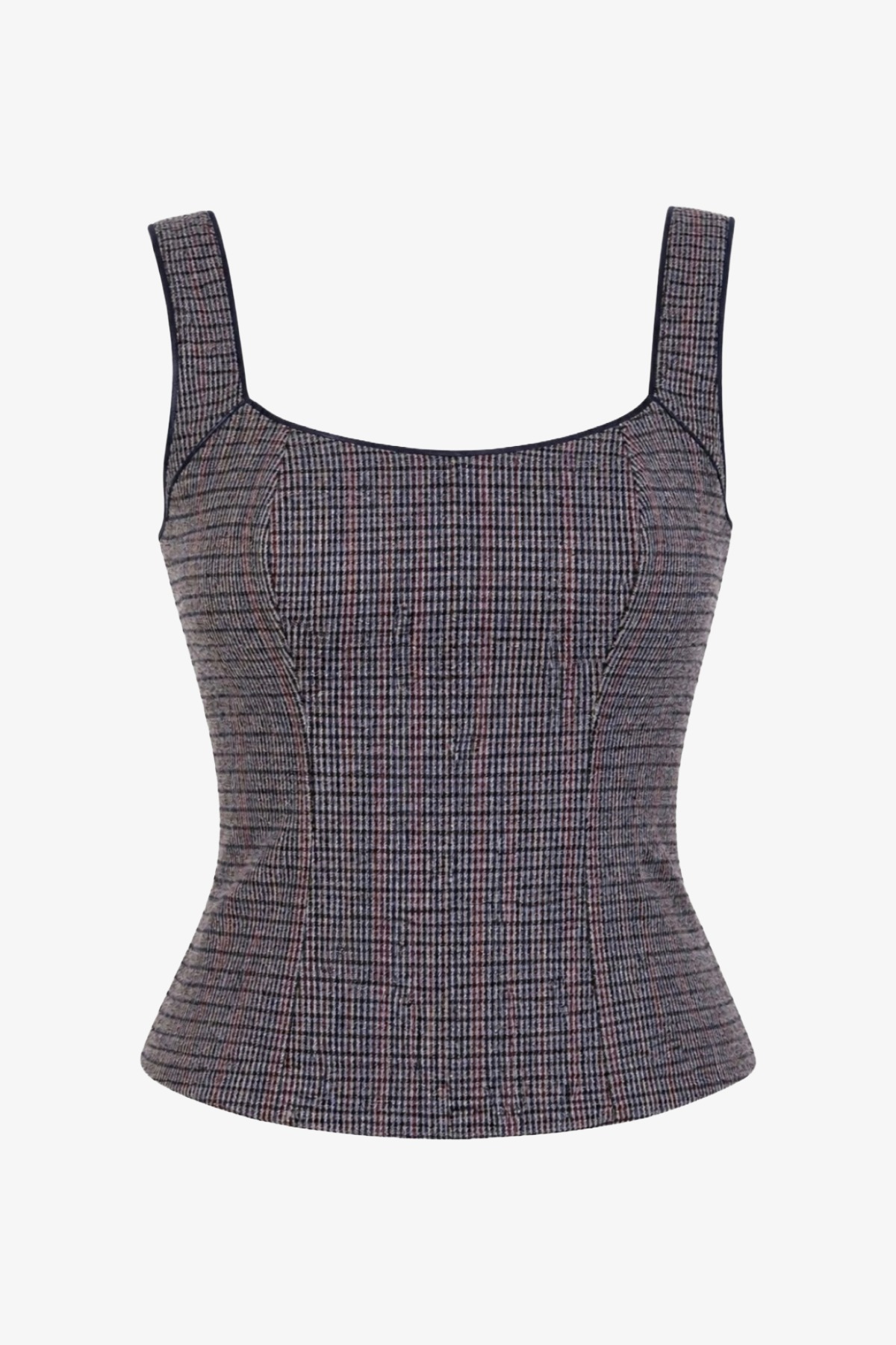 TWEED CORSET - NAVY
