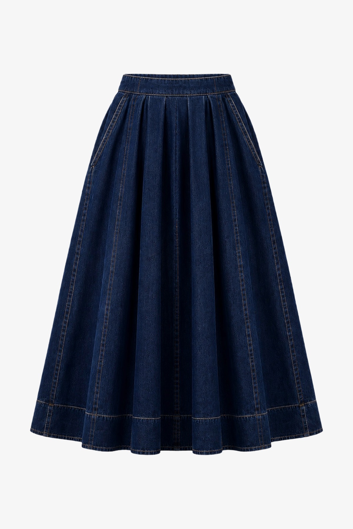 HERITAGE DENIM AUDREY SKIRT INDIGO