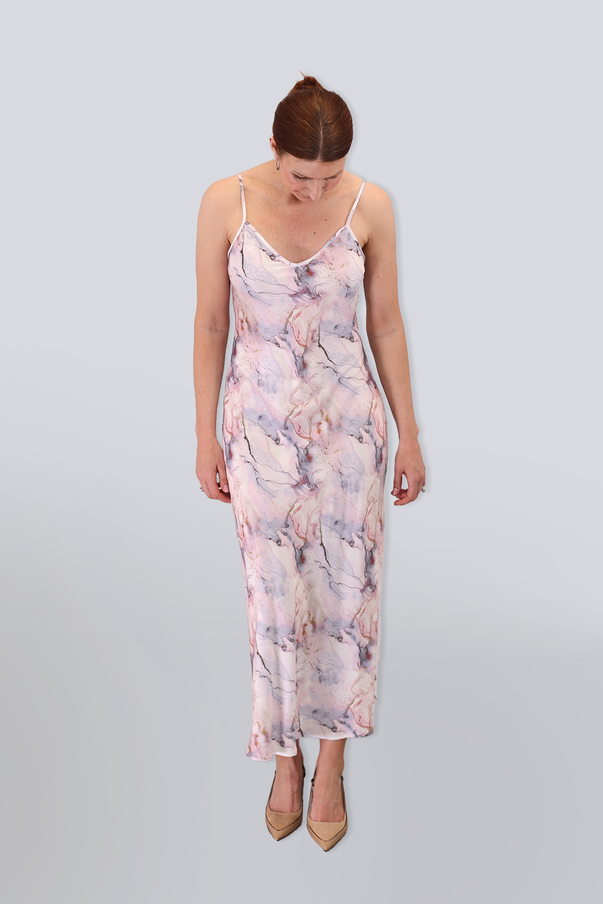 AMELIA DRESS MARBLE
